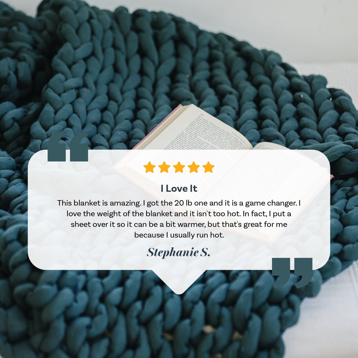 Knit Weighted Blanket