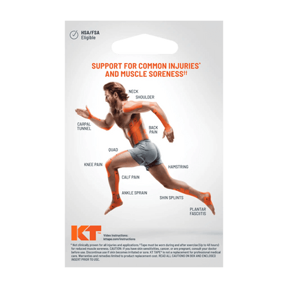 Unlock Your Movement Potential with KT Tape® Pro Ice™Introducing KT Tape® Pro Ice™ – the ultimate solution for dual-action: pain relief + cooling. Crafted with cutting-edge technology and designed for athletes like you, KT Tape® Pro Ice™ combines the reli