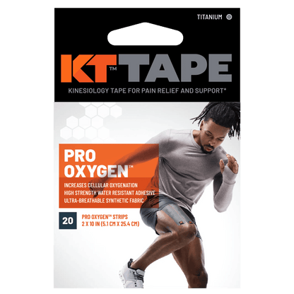 Looking to take your movement to the next level? KT Tape® Pro Oxygen™ is here for you - the only kinesiology tape embedded with Celliant® Infrared Technology. Celliant® is a patented blend of natural minerals that transforms body heat into full-spectrum i