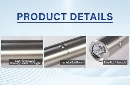 Discover the power of targeted healing with our Red Light Therapy Torch with Removable Tip. Designed for convenience and effectiveness, this portable device harnesses the benefits of red light therapy to promote skin rejuvenation, relieve pain, and accele