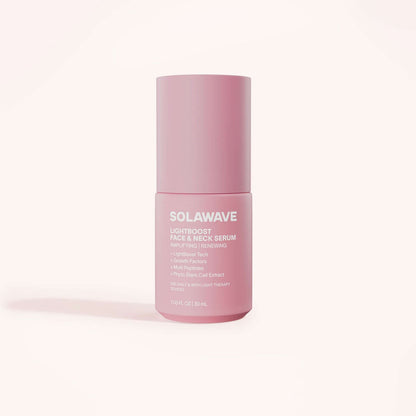 Daily serum for signs of aging. Supercharge your radiance. Powered by our exclusive LightBoost™ Complex, this lightweight, fast-absorbing formula boosts the effects of light therapy while targeting visible signs of aging.Helps support visibly firmer skin,
