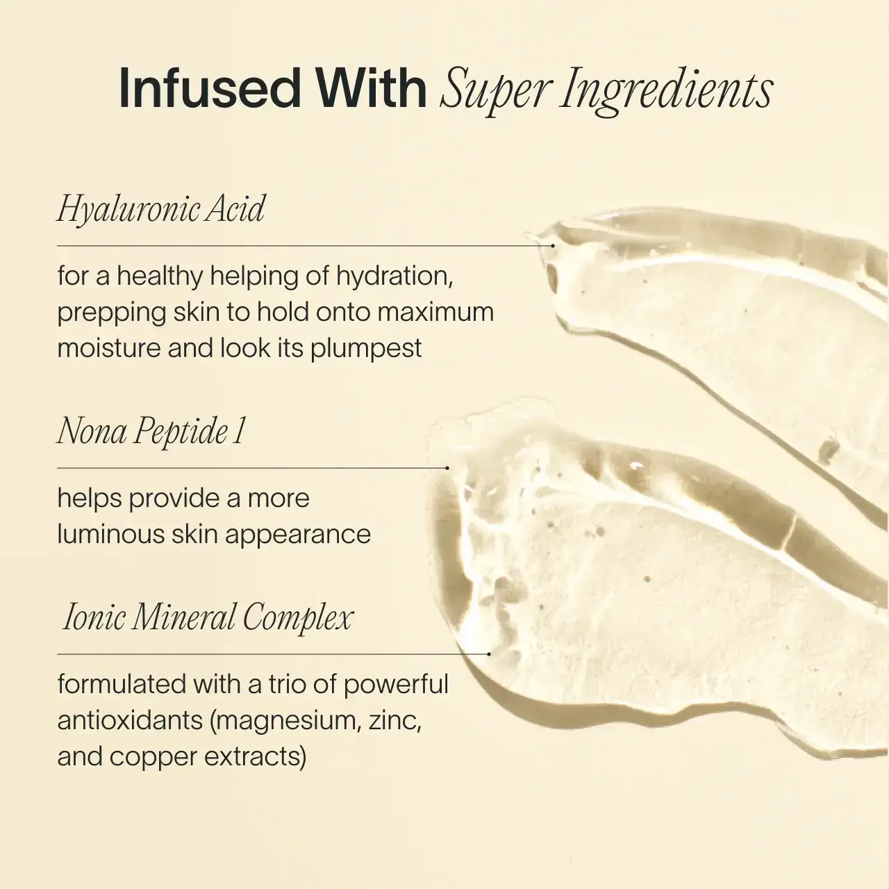 A long-lasting, age-defying serum to optimize your Skincare Wand’s performance. A must for any Red Light Therapy lover. Clean & fragrance-free Vegan & cruelty-free Dermatologist-tested