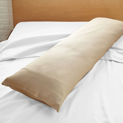 Luxuriously soft, naturally breathableOur Cooling Bamboo Body Pillowcases offer silky-smooth comfort with year-round breathability. Crafted from hypoallergenic, moisture-wicking bamboo fabric, they help regulate temperature, resist allergens, and keep you
