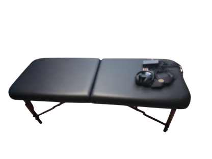 Experience the ultimate in relaxation and therapeutic innovation with the fully assembled Vibroacoustic Therapy Massage Table. This advanced system combines a professional-grade portable massage table with a custom vibroacoustic attachment, delivering ful