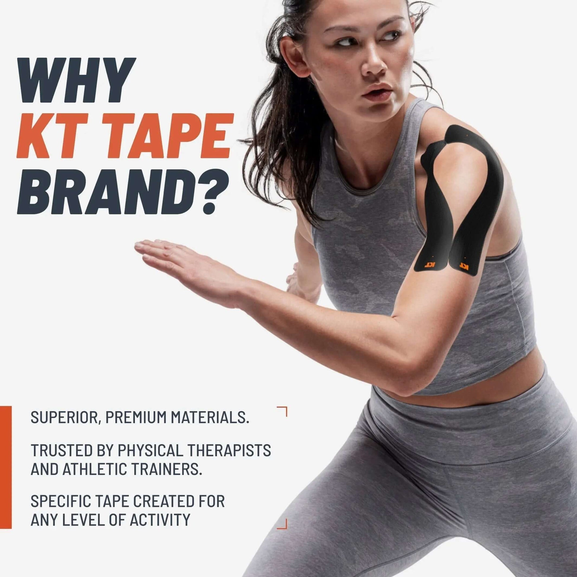 Need support that can endure your workouts and activity, but not sure which KT Tape is right for you? KT Tape® Starter Pack gives you a chance to try multiple types & sizes of KT Tape to find the perfect kinesiology tape for your application. All KT Tape